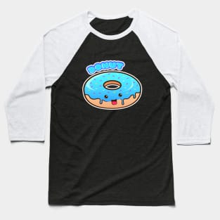 Blue Donut Baseball T-Shirt